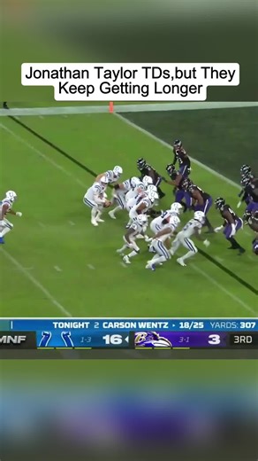 Jonathan Taylor's Longest Touchdowns in NFL History