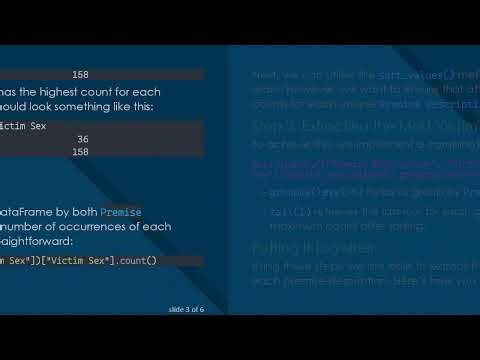 How to Select Most Victimized Based on Multi-Level Indexing in Pandas