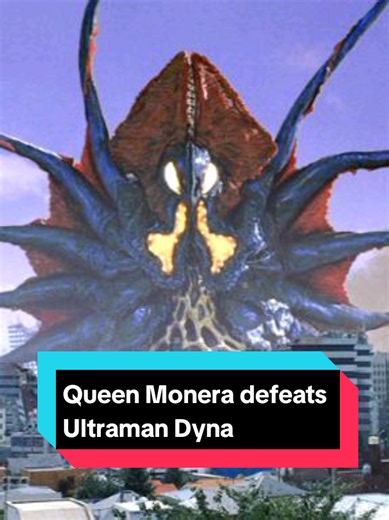 Queen Monera vs Ultraman Dyna: Epic Showdown