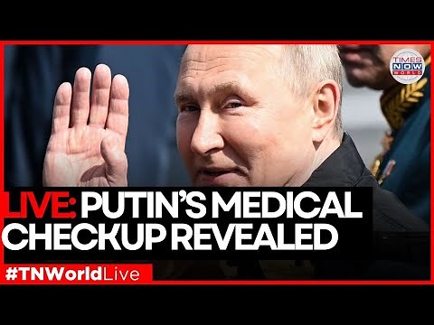 Putin LIVE: Putin Shocks Reporters With On-Camera Health Statement After Clinic Stay
