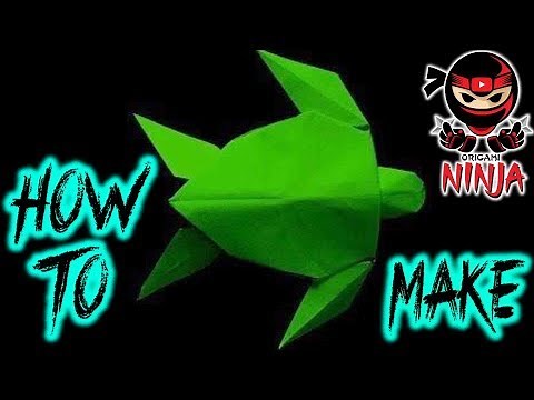 How to make: Origami Turtle
