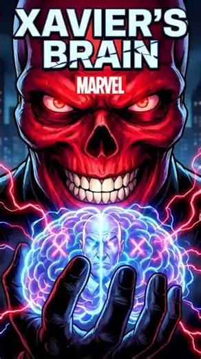 Red Skull Stole Professor X’s Brain! (Marvel’s Darkest Moment)#marvel #shorts