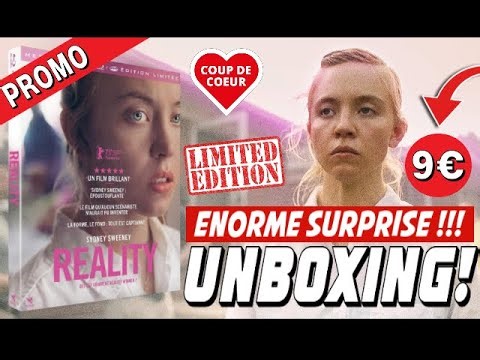 REALITY ★ ÉNORME SURPRISE !!! 😳 UNBOXING & CRITIQUE ÉDITION LIMITÉE BLU-RAY ! SYDNEY SWEENEY !