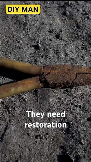 Crazy Restoration of Old Rusty Pliers | Rust Removal | Will Coca-Cola Help? #diycrafts #cocacola