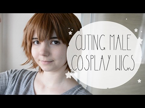 Styling a Male Cosplay Wig ✂️ | How To Cut & Style Cosplay Wigs From Scratch!