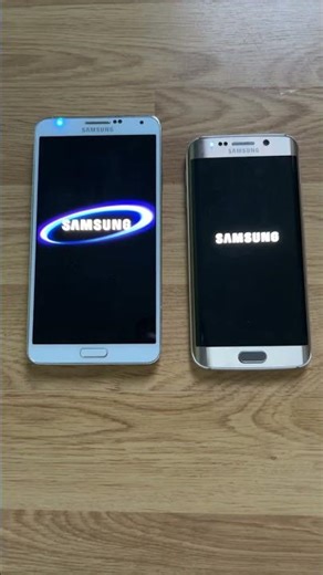 Samsung Galaxy Note 3 vs Samsung galaxy S6 edge #samsung #speedtest #samsungs6edge #samsungnote