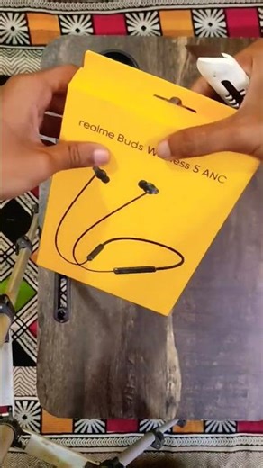 realme buds wireless 5 anc unboxing 🤩 | #shorts #unboxing #shortvideo #thebestech