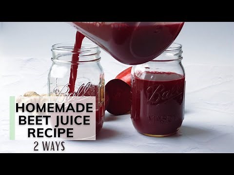 How to Make Homemade Beet Juice (2 Ways)| Benefits of Beetroot| Beetroot Juice |Nkechi Ajaeroh Ep 39