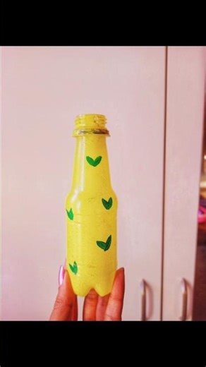 bottle painting ideas part -4 🌷🌺 #shorts #painting #shortvideo #diy #craft