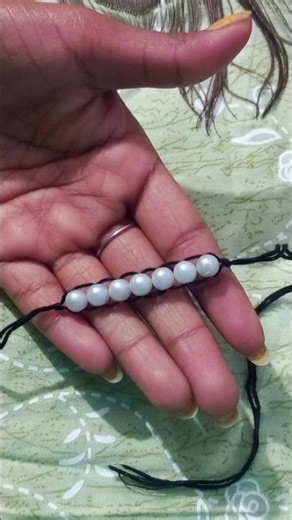 how to make a thread bracelet ✨️ 😍 #like #subscribe #viralvideo