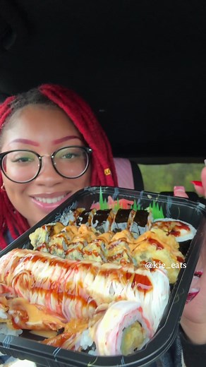 Delicious Sushi ASMR Mukbang with Eel Sauce and Spicy Mayo