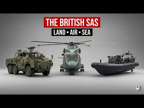 Every Aircraft, Boats & Vehicles Used by The British SAS