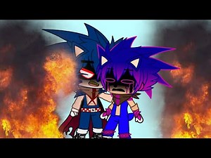 Xenophanes burns the water (sonic.exe gacha animation)