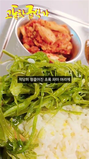 고독한 급식가 | ep.285 _ '초록 머리를 한 급식 친구' 편 #급식 #food #먹방 #음식 #학교급식 #고독한급식가 #koreanfood #lunch #네시반최순돌