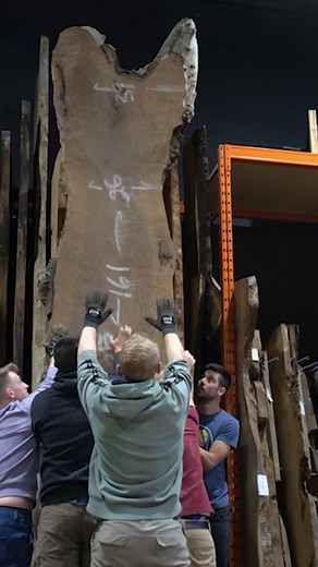 Building a Conference Table with a Broken Slab of Wood #construction #tools #building