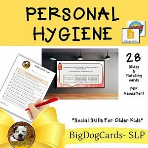 Hygiene Activity for Social Skills Lesson - Google Slides and worksheets