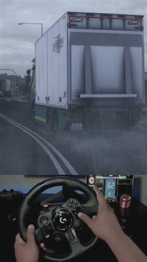 My Microwave Can’t Handle These Graphics 😭 #eurotrucksimulator2 #ets2 #trucksim #scania #shorts