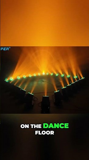 Dynamic Stage Lighting - Vibrant Colors & Fast Movement Effects!