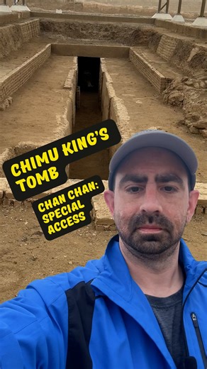 5.3K views · 165 reactions | Special access at the LARGEST ancient city Peru and all of South America! Complexes stretch for over 20 sq km. Incredible. Join me for some RARE footage of parts of the site inaccessible to the public. Full feature coming soon! Follow for the next adventure  #archaeological #archaeology #ancienthistory #lostcivilizations #ancientcivilization #archaeologylovers #tombs #ancientarchitecture #peru #chanchan | Pillars of the Past | Facebook