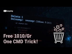 🚀 Clean Your PC in Seconds! One CMD Command to Delete All Junk Files (Windows 10 & 11)