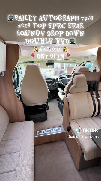 🚍Bailey Autograph 79/6 6 Berth Rear Lounge Drop Down Double With X6 Travelling Seats CoachBuilt Motorhome 🚍 💰£41,999💰 Key Features: ⭐️Superb Layout ⭐️6 Berth ⭐️4250kg Weight(c1 license) ⭐️2.2 HDI 160Bhp ⭐️6 Speed Manual Gearbox ⭐️In Cab Air Conditioning ⭐️Rear View Camera System ⭐️Cruise Control ⭐️Remote Central Locking ⭐️Captain Seats ⭐️Above Cab Star Light ⭐️Side Dinette With X4 Seat Belts ⭐️Drop Down Double Bed ⭐️Stunning Kitchen With Integrated Microwave ⭐️Habitation Air Conditioning ⭐️M