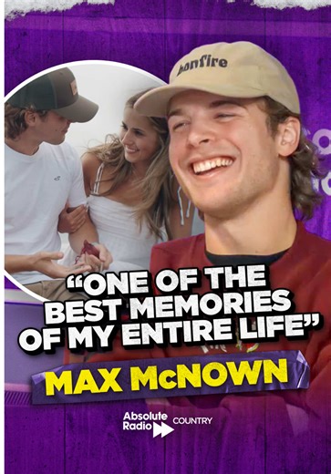 @Max McNown said that filming the music video for “Forever Ain’t Long Enough’ with his wife Sallie, was one of the best moments of his entire life... 👌 . . . #MaxMcNown #ForeverAintLongEnough #CountryMusic