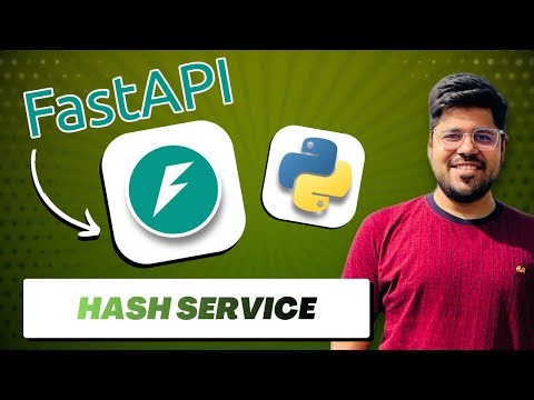Create Hash Service in FastAPI | Password Hashing Best Practices