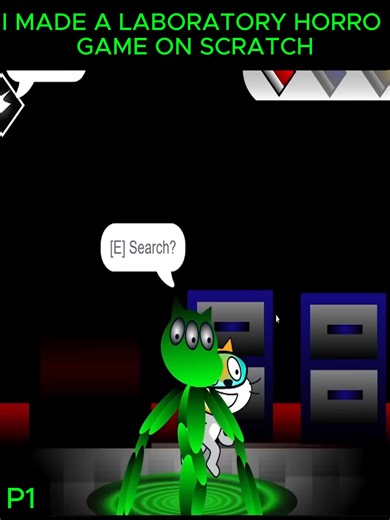 I Made a Laboratory Horror Game on Scratch