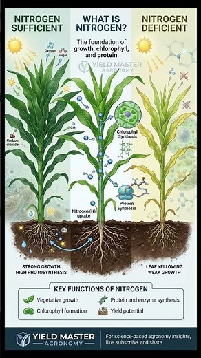 The Role of Nitrogen in Plant Growth #plantnutrition