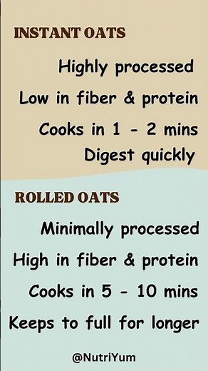 Rolled vs. Instant Oats: Which is Best?