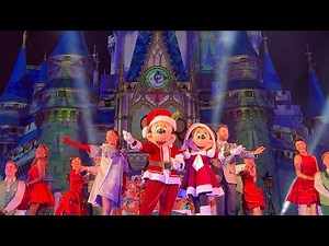 Mickey's Most Merriest Celebration Christmas Show - Walt Disney World Magic Kingdom!