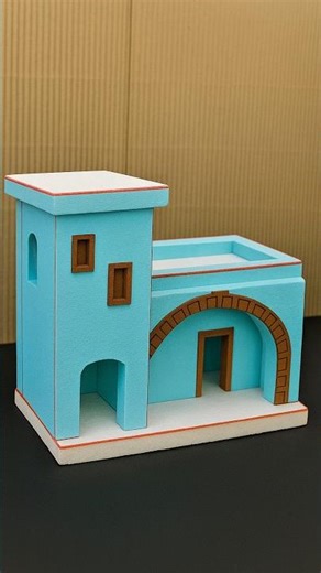 Amezing house 🏡using thermocol 🤩#diy #craft