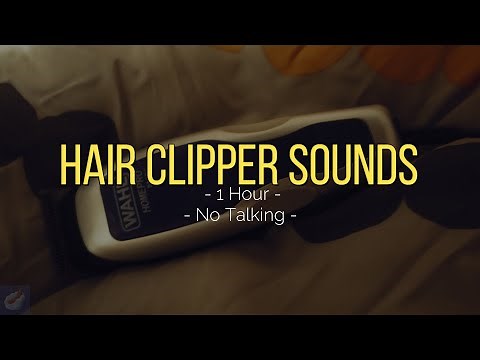 Electric Barber Hair Clipper Sounds - Ear to Ear Binaural ASMR for 1 Hour - Relax - Sleep - Tinnitus