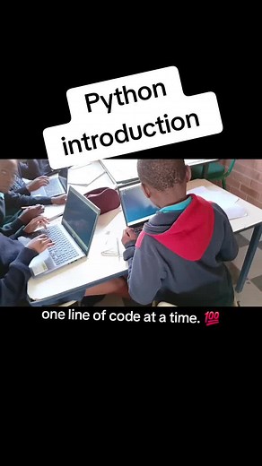 Introducción a Python en Bonisanani Primary School