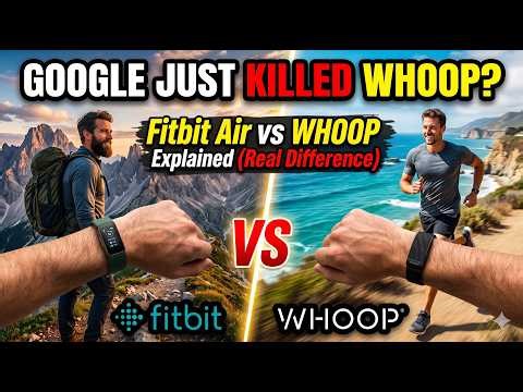 Google Just Killed WHOOP? Fitbit Air vs WHOOP Explained (Real Difference)