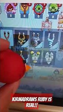 KrimaDraws Ruby in Angry Birds Friends!!! #angrybirdsfriends