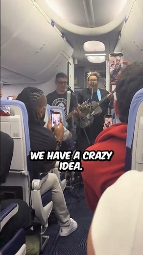 Bowling For Soup Playing on an Airplane