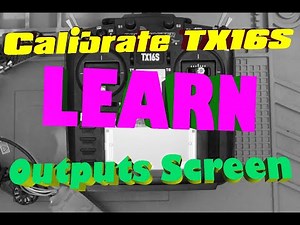 Calibrating TX16S & Using Outputs and Betaflight to fix Endpoints
