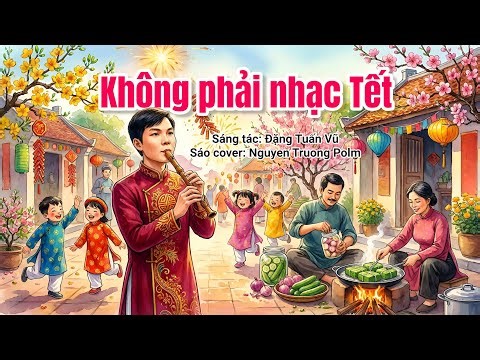 Thổi sáo • KHÔNG PHẢI NHẠC TẾT - ĐẶNG TUẤN VŨ • NGUYEN TRUONG POLM Flute cover • Nhạc xuân 2026