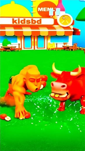 cow eating apples #viral #cartoon #youtubeshorts