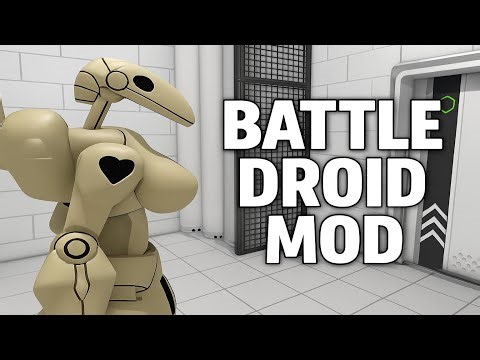 Battle Droid Mod by tabby | Haydee 3 | Haydee Redux - White Zone, Hardcore, Gameplay, No Commentary