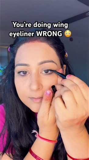 STOP Placing Eyeliner Here ❌ Perfect Wing Every Time!