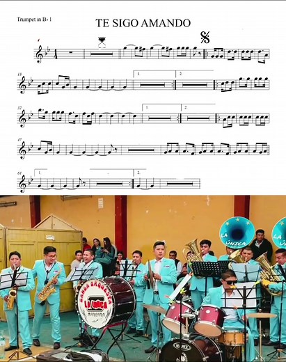 Partituras y arreglos musicales para bandas de huayno