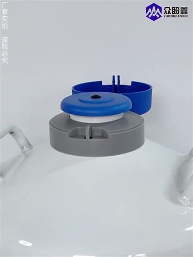 A liquid nitrogen tank with a capacity of 35 liters and an opening diameter of 50 mm.#liquidnitrogen