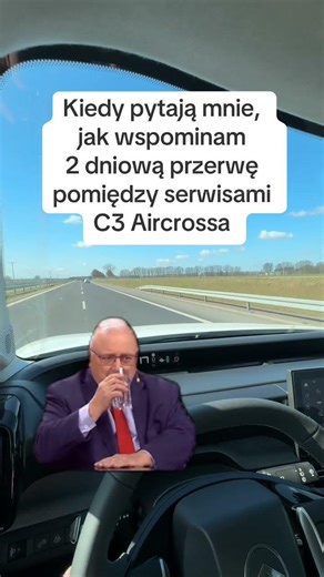 Jak wspominam 2 dniową przerwę pomiędzy serwisami Aircrossa 😉 #citroen #citroenc3aircross