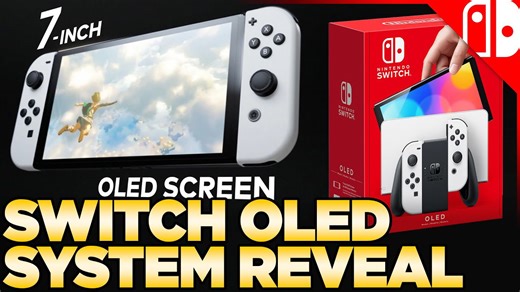 New Nintendo Switch OLED Model Revealed