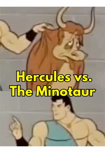 Hercules vs the Minotaur: A Comedic Showdown