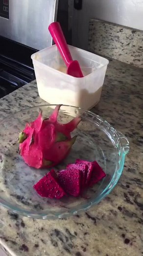 Dragon Fruit Ice Cream Smoothie Recipe