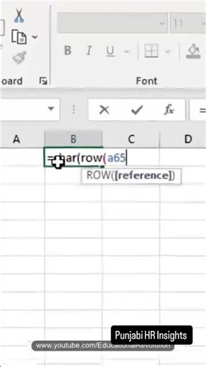 How to Use the CHAR Function in Excel