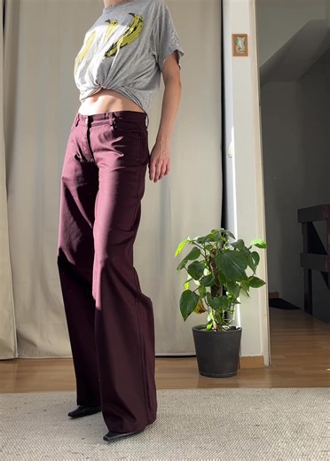 Stylish Wide Leg Pants - Model 25003